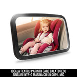 Oglinda Auto Retrovizoare pentru Supravegherea Copiilor SafeTravel