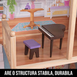 Casuta pentru Papusi din Lemn cu Mobilier Sweet Little Home
