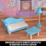 Casuta pentru Papusi din Lemn cu Mobilier Sweet Little Home