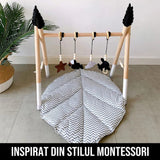 Centru de Activitati din Lemn pentru Bebelusi BabyMagic