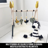 Centru de Activitati din Lemn pentru Bebelusi BabyMagic