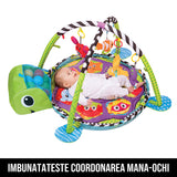 Centru de Activitati si Piscina cu Bile 3 in 1 pentru Bebelusi Endless Fun