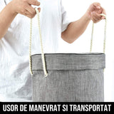 Cos pentru Jucarii cu Sac Extensibil Magic Basket