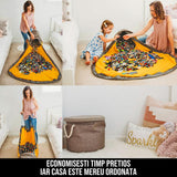 Cos pentru Jucarii cu Sac Extensibil Magic Basket