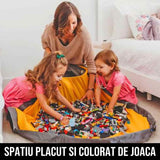 Cos pentru Jucarii cu Sac Extensibil Magic Basket
