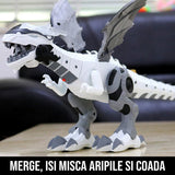 Dinozaur Dragon Hibrid cu Efecte Speciale