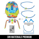 Fotoliu Balansoar 2 in 1 cu Vibratii si Muzica MyLittleWorld