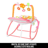 Fotoliu Balansoar 2 in 1 cu Vibratii si Muzica MyLittleWorld