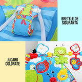 Fotoliu Balansoar 2 in 1 cu Vibratii si Muzica MyLittleWorld