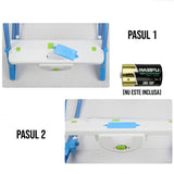 Fotoliu Balansoar 2 in 1 cu Vibratii si Muzica MyLittleWorld