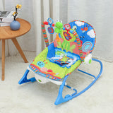 Fotoliu Balansoar 2 in 1 cu Vibratii si Muzica MyLittleWorld