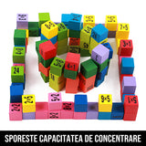 Joc Cubic Matematic din Lemn Funtastic Math