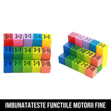 Joc Cubic Matematic din Lemn Funtastic Math
