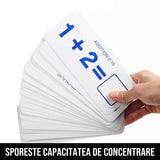 Joc Matematic cu Cifre, Betisoare si Cartonase Reutilizabile EasyLearn