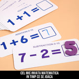 Joc Matematic cu Cifre, Betisoare si Cartonase Reutilizabile EasyLearn