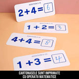 Joc Matematic cu Cifre, Betisoare si Cartonase Reutilizabile EasyLearn