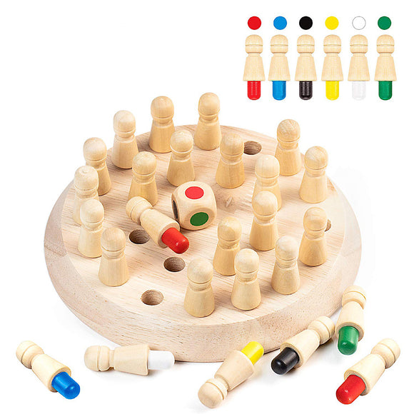 Joc de Memorie din Lemn Smart Chess