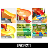 Jucarie de Curse cu Bile Marble Run 165 piese