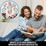 Paturica Milestone pentru Fotografii Bebelusi