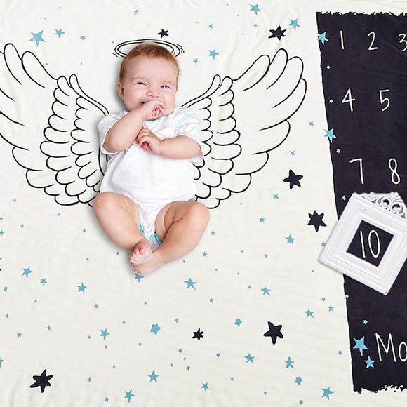 Paturica Milestone pentru Fotografii Bebelusi