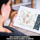Paturica Milestone pentru Fotografii Bebelusi