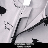 Pijama tip Salopeta pentru Copii - Model Little Lamb