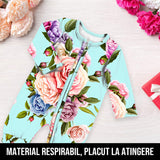 Pijama tip Salopeta pentru Copii - Model Rosie Blue