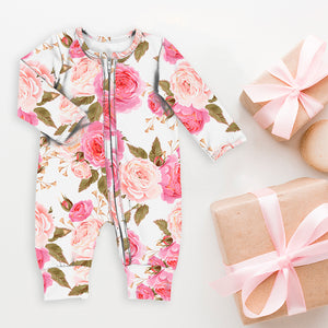 Pijama tip Salopeta pentru Copii - Model Rosie Pink