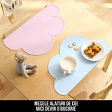 Protectie Masa din Silicon pentru Copii Little Cloud