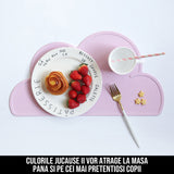 Protectie Masa din Silicon pentru Copii Little Cloud