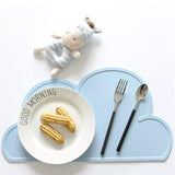 Protectie Masa din Silicon pentru Copii Little Cloud