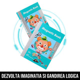 Puzzle Magnetic Educativ cu Personaje