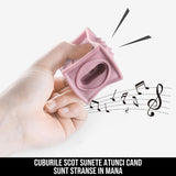 Set 12 Cuburi Educative din Silicon cu Numere si Animale Squeeze and Learn