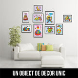 Set Planse de Colorat cu Nisip Princess