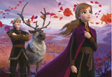 Puzzle 2 In 1 - Personaje Din Frozen (II) (77 Piese)