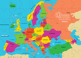 Dino Toys - Puzzle Harta Europei (69 Piese)