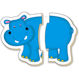 Set Puzzle cu Animale Din Jungla (2 piese)