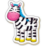 Set Puzzle cu Animale Din Jungla (2 piese)
