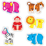 Set Puzzle cu Animale Din Jungla (2 piese)