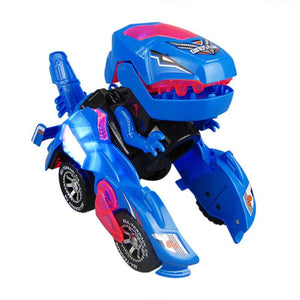 Masinuta Transformer Dinozaur
