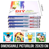 Oita Plictisita - Set Pictura pe Numere pentru Copii