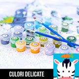 Oita Plictisita - Set Pictura pe Numere pentru Copii