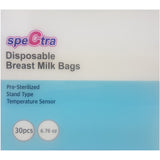 Set 30 Pungi Pentru Stocarea Laptelui Matern cu Fermoar